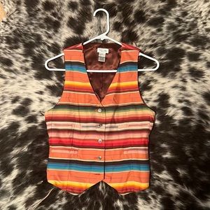 Tasha Polizzi serape vest size small